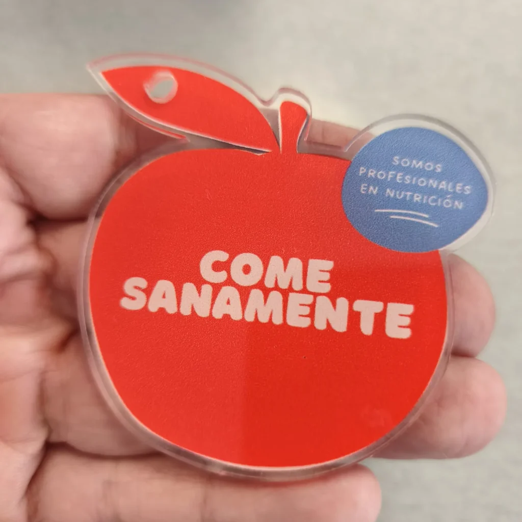 Llavero NFC de Come Sanamente