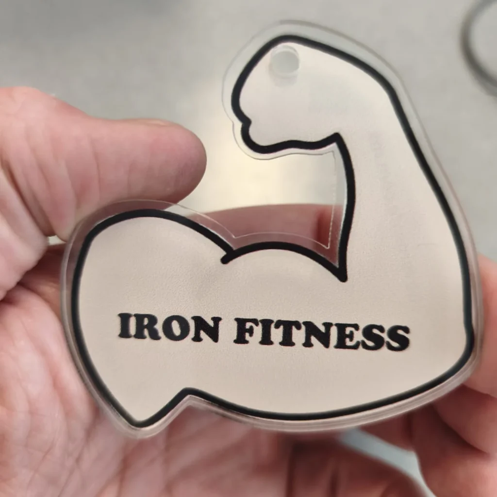 Llavero NFC de Iron Fitness