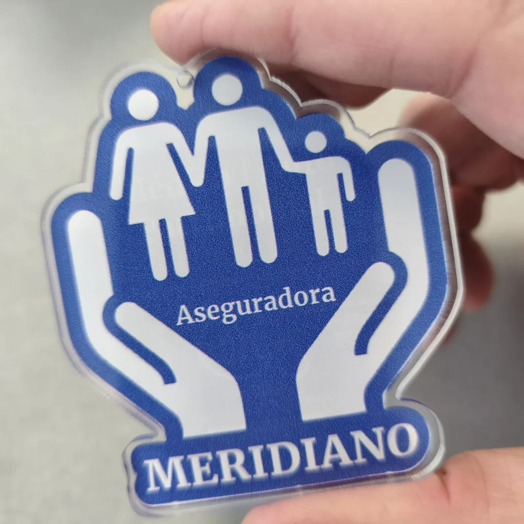 Llavero NFC de Meridiano Seguros