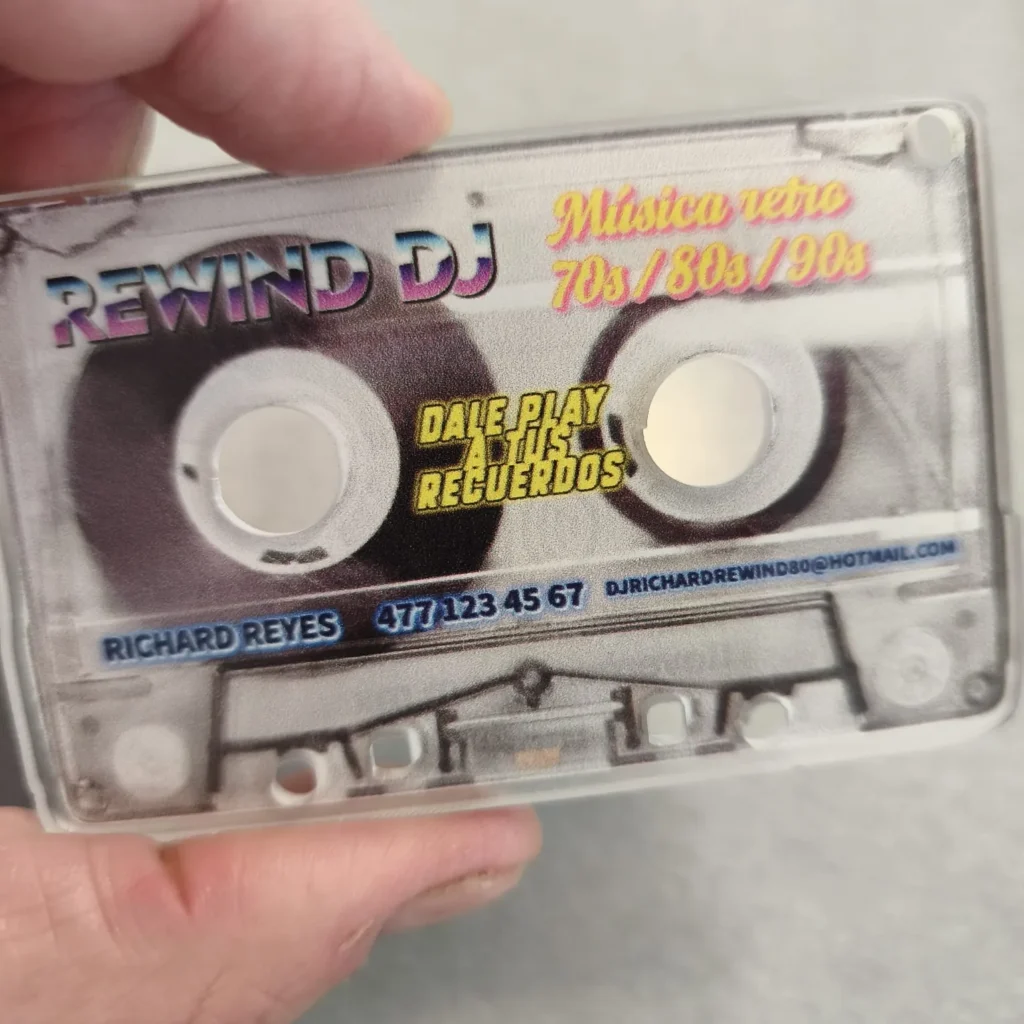 Llavero NFC de Rewind DJ