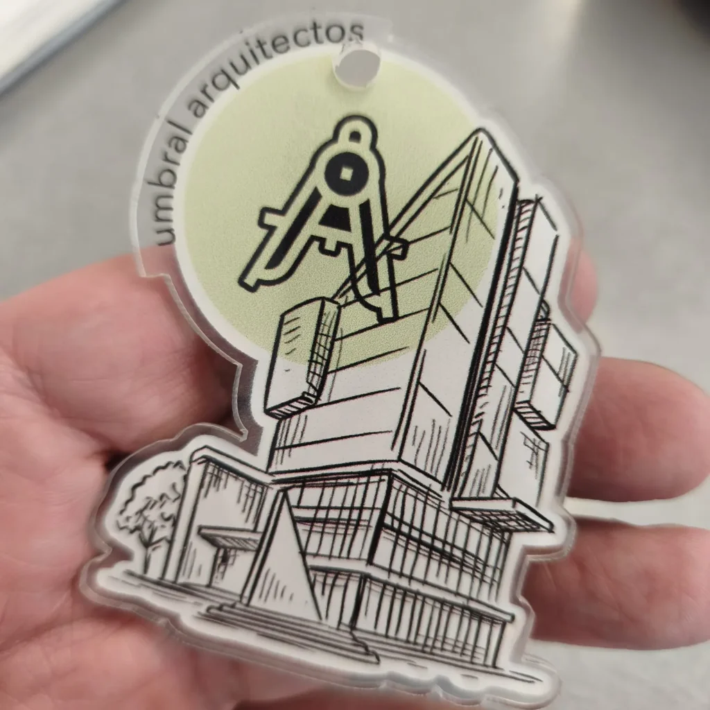 Llavero NFC de Umbral Arquitectos